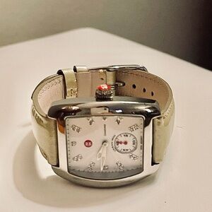 MICHELE Urban Mini Diamond Silver Ladies Watch